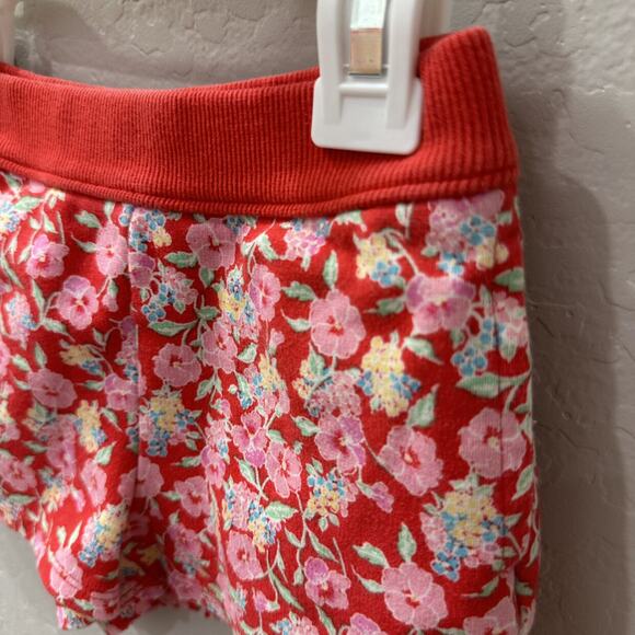 Janie and Jack Red Floral Shorts - Picture 2 of 6